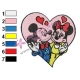 Mickey Mouse Cartoon Embroidery 90